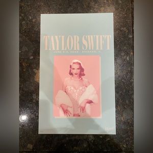 Taylor swift eras tour VIP box CHICAGO poster